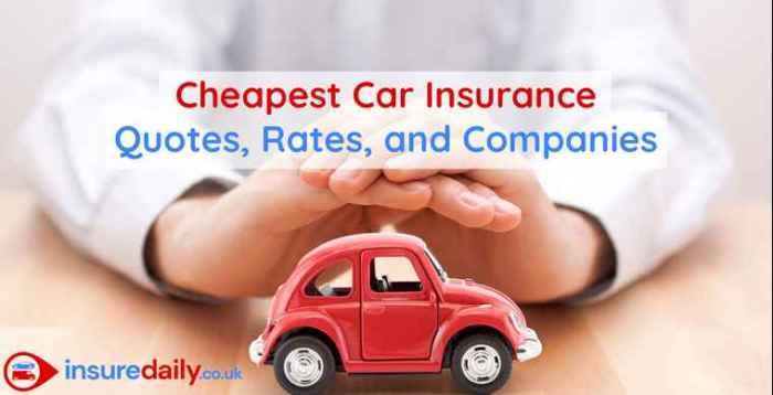 Top 10 Cheapest Car (Auto) Insurance Companies
